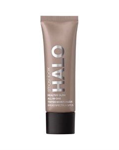 Тональная основа Mini Halo Healthy Glow all-in-one Tinted Moisturizer, light medium / 12 ml Smashbox