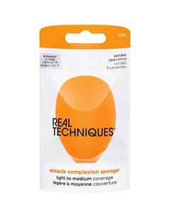 Спонж для макияжа Miracle Complexion Sponge light to medium coverage, 1 шт. Real techniques