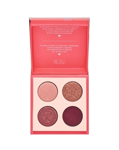 Палитра теней для век Lidschatten-Palette, Granit Rosé, 5.9g Yves rocher