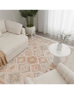 Ковер Leo 195х300 см вискоза 927090/6959 цвет оранжевый Ragolle