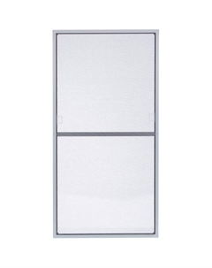 Сетка москитная 720х1120мм для окна 80хН120см белая Sсhtern