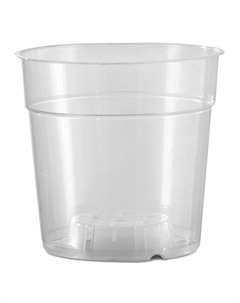 Горшок для орхидей 1,4л d13,2см h15см прозрачный пластик Нет марки