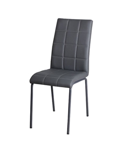 Стул КАРЕ 380х560х900мм графит серый иск.кожа металл Нет марки
