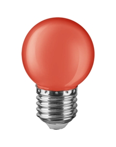 Лампа светодиодная 1Вт E27 230В шар G45 71827 Navigator