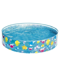 Бассейн с мягким каркасом 122х122х25см 277л Bestway