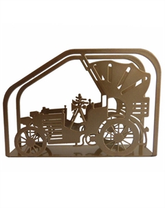 Салфетница Автомобиль металл золотой Нет марки