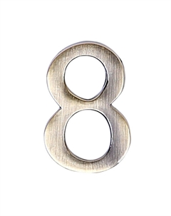 Цифра-8 самокл металл антик бронза Нет марки
