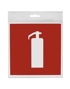 Табличка Огнетушитель 130х130мм Нет марки
