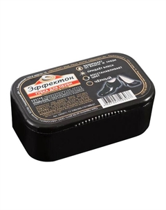 Губка для обуви ЭФФЕКТОН Мгновенный блеск черная для замши, нубука, велюра Нет марки