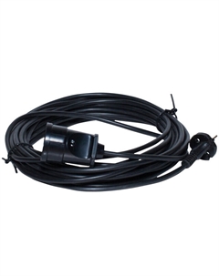 Удлинитель 10м б/з 1 гнездо ПВС 2х0,75мм кв Реальная электрика