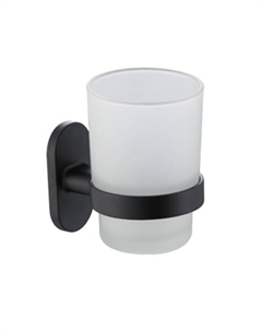 Стакан для зубных щеток VITARTA Selena цинк/хром черный Vitarta