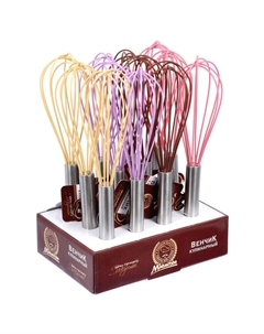 Венчик 25,5см силикон, нерж.сталь микс цвета Marmiton