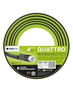 Шланг армированный Quattro 1/2" 25м 20Бар Cellfast