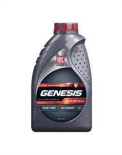 Масло моторное ЛУКОЙЛ Genesis Armortech SN A3/B4 5W40 1л Lukoil