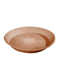 Поддон пластиковый d38см терракот Нет марки