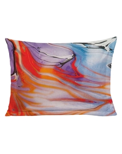 Наволочка 50х70см шелк оранжевая, арт.1408-46820 Tac