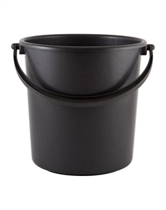 Ведро без крышки, круглое, 7 л, пластик Рыжий кот