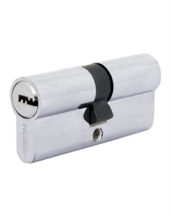 Цилиндр ключевой 70мм 35+35 хром Palladium