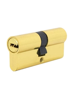 Цилиндр ключевой 70мм 35+35 латунь Palladium