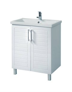 Тумба без раковины напольная АКВАЛЬ Анна 70см белая Акваль