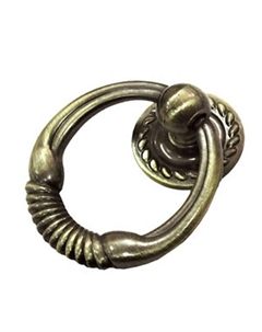 Ручка-кнопка 032 старинная латунь Boyard