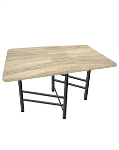 Стол-книжка РИМ 1400х880х750мм дуб сонома ЛДСП\металл Нет марки