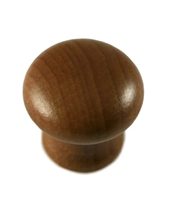 Ручка-кнопка KL-3312 30мм деревянная темное дерево Нет марки