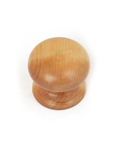Ручка-кнопка KL-3312 35мм деревянная светлое дерево Нет марки