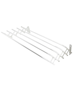 Сушилка для белья 4м настенная раздвижная 80х45х13,5 металл Нет марки