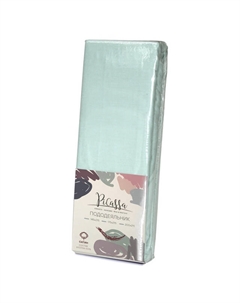 Пододеяльник PiCassa 200х215см сатин зеленый, арт.ПодЕсат.зел Нет марки