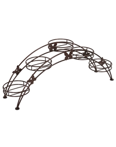 Подставка для цветов Арка на 5 горшков металл в асс-те Нет марки