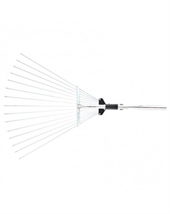 Грабли веерные пластинчатые раздвижные сталь Palisad