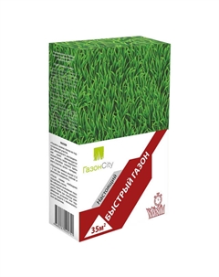 Семена газонной травы Настоящий быстрый 1кг Нет марки