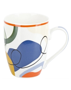 Кружка NOUVELLE HOME Modern 340мл фарфор микс дизайна Нет марки