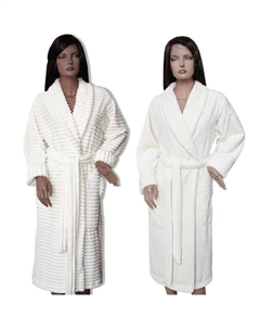 Халат велсофт р-р 52-54 молочный (рисунок в ассортименте), арт.ТВТ-Ж-5254 Нет марки