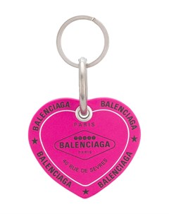 Balenciaga брелок casino heart один размер розовый Balenciaga