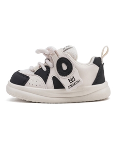 Обувь для малышей, кроссовки, бежевый/черный Ebmini