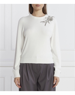 Свитер Regular Fit, белый Liu jo