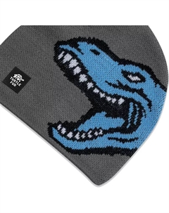 Необработанная шапка для маленьких детей из черепашьего меха, серый Turtle fur