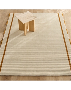 Ковер сотканный вручную 67 хлопок Uksi бежевый Am.pm.