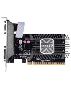 Видеокарта NVIDIA GeForce GT 730 GT 730 1ГБ GDDR3, Low Profile, Ret Inno3d