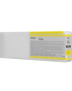 Картридж T6364 Yellow для Stylus Pro 7900/9900 (700 мл) C13T636400 Epson