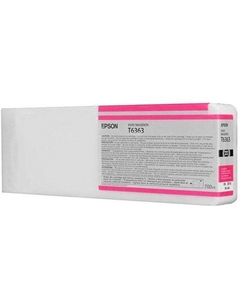 Картридж T6363 Magenta для Stylus Pro 7900/9900 (700 мл) C13T636300 Epson