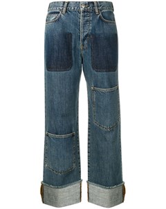 Jw anderson джинсы с карманами 10 синий Jw anderson