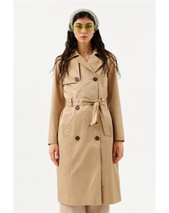 Тренчкот хлопковый миди Befree