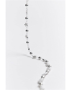 Цепочка на шею с бусинками и звездочками Befree