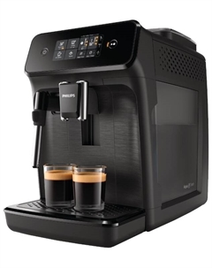Кофемашина автоматическая Philips Series 1200 EP1224/00, зерновой / молотый, 1.8 л, ручной капучинатор, керамические жернова, дисплей, серый/черный, 1.5 кВт (EP1224/00)