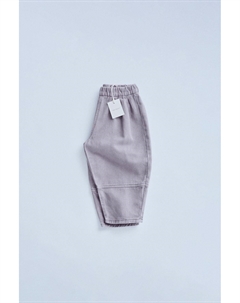 Льняные мешковатые брюки, оранжевый Zara