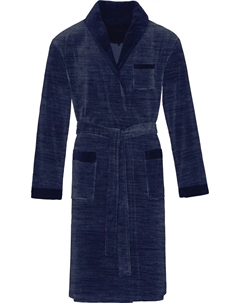 Халат "Альберто" (1 шт.) с экстравагантным трехцветным дизайном, синий Vossen