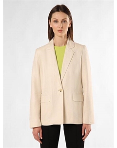 Блейзер с льняным наполнением джамари, бежевый Opus